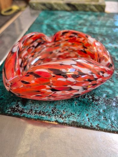 Murano glass ashtray