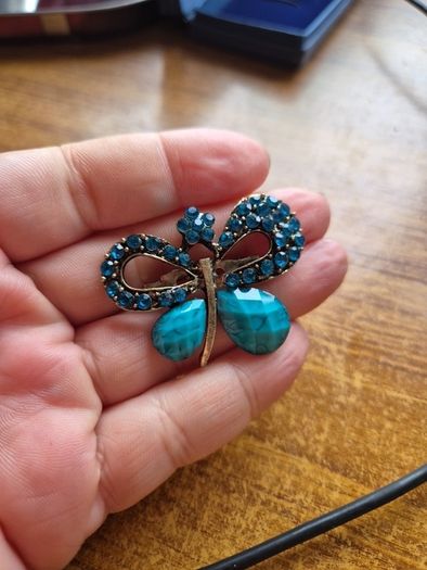 Vintage Irish Butterfly Brooch