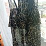 animal print Sheer party M top Image 4