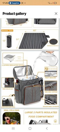 picnic backpack