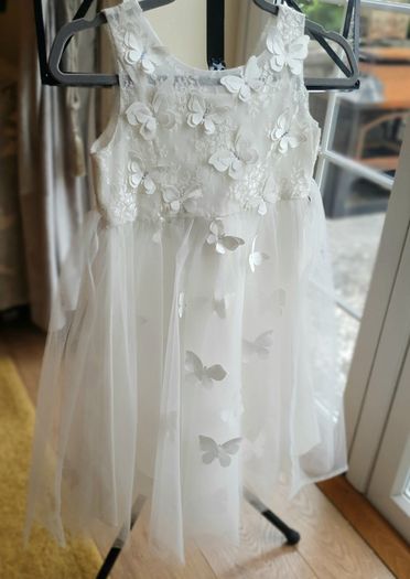New With Tags Stunning Monsoon Wedding, Communion, Flower Girl Dress