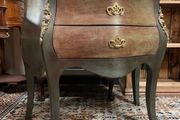 FLASH SALE ! Was 350 now 300 !! Stylishly Painted Bombe Chest of Drawers