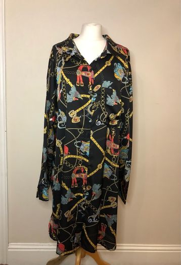 Boohoo long blouse/dress (size 28)