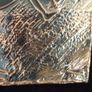 Vintage copper & enamel wall art, Mid century wall hanging Image 3
