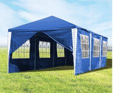 3 x 9 m UV Protection  Gazebo Party Tent  with 8 Side Panels, Garden, Market, Wedding, Party