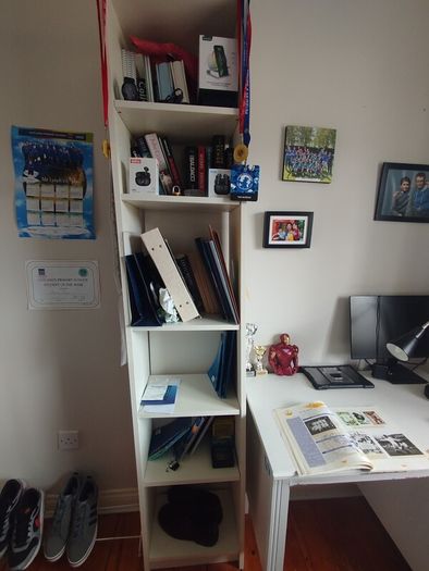 book shelves