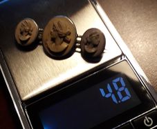 Antique -  Victorian -  Lava - Cameo -  Brooch