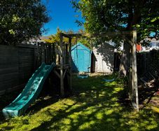 Climbing Frame Jungle Gym Garden Wooden swing slide set