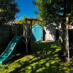 Climbing Frame Jungle Gym Garden Wooden swing slide set