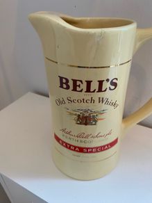 Large Bell's Scotch Whisky Water Jug