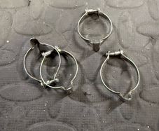 Shimano Dura Ace Frame Cable Clips - 4 Pack