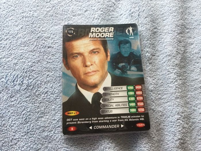 james Bond cards