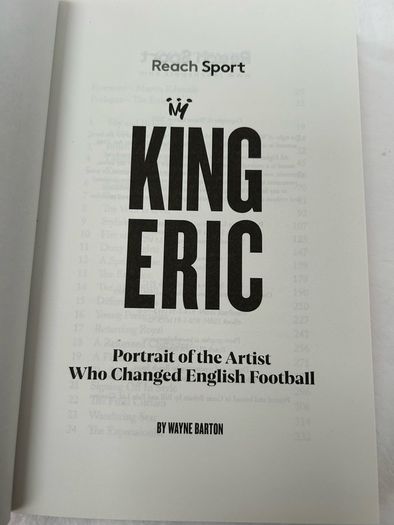 King Eric, Wayne Barton 2020 HB, Eric Cantona Biography, Manchester United