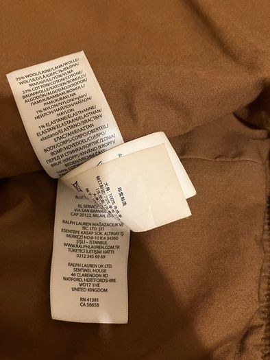 Ralph Lauren G1 Cowhide Flight Bomber Leather Jacket
