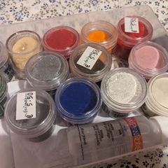 Bundle of stamps and embossing powder