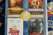 Fire On The Amazon, Kickboxer, The Jigsaw man &amp; Train To Hell DVD Boxset.