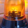 0-444-55 12-24V Rotating Amber Beacon with Magnetic Base (50MPH) Image 7