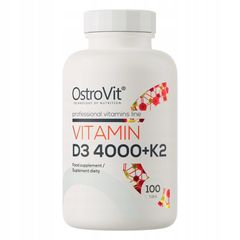 Vitamin D3 4000 IU + K2 100 tablets