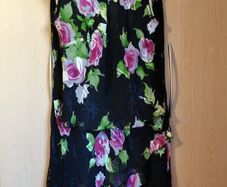 NEW - LIBRA silk mix top & match skirt 2 piece set UK 14