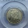 Lithuania 1936 silver 5 litai PCGS MS62 Rare uncirculated Image 4