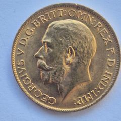 1912 UK Sovereign Gold Bullion Coin