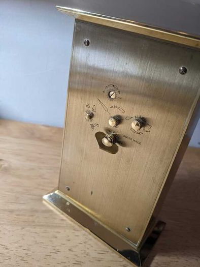 Swiza Brass Clock