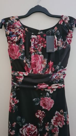 Mango Floral Dress Size L (nwt)