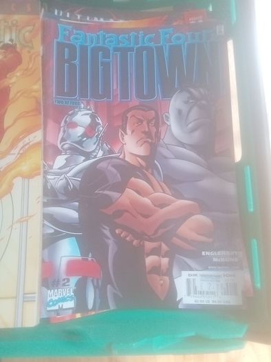 Marvel, DC,Vertigo Comics
