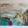 LARGE Original Art Dublin Original abstract art original seascape Dublin  contemporary art Image 2