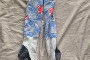 Man Utd Football/Soccer socks 21/22 away kit socks