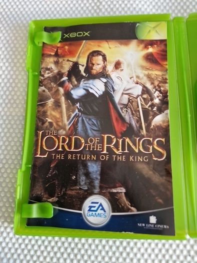 The Lord of the Rings The Return of the King Xbox Original Games Original