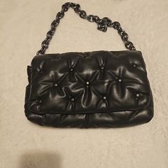 zara quilted bag