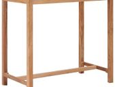 Garden Bar Table 110x60x105 cm Solid Teak Wood
