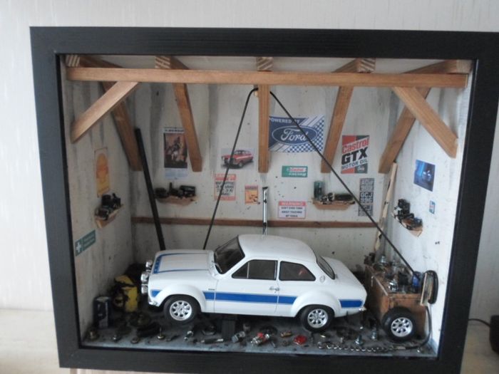 Model Car Garage Ford Escort Mexico Mk1 Unique Gift