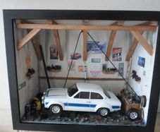 Model Car Garage Ford Escort Mexico Mk1 Unique Gift