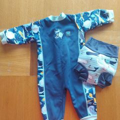 Splash About fleece-lined wetsuit and waterproof pants