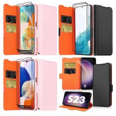 Brand New Holidi Samsung phones Book Cover, with 2 Pieces Film,
