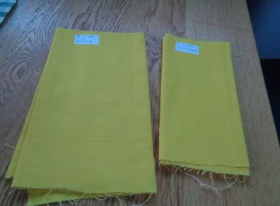 Cotton Fabric Pieces x 2 for Sale