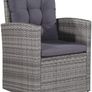 Garden Sofa, 18 Pieces Poly rattan garden furniture set Image 3