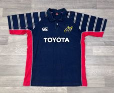 Vintage 2004 Canterbury Munster Rugby Alternate Jersey Shirt Mens Large