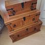 Set of solid pine chest box Image 2