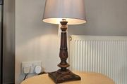 Wooden Finish Table Lamp