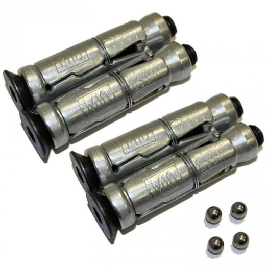 Heavy Duty Flip Up/Down Ground & Wall Security Chain Anchor