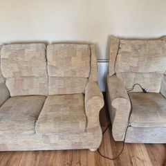 Couch and 2 x Single Seaters