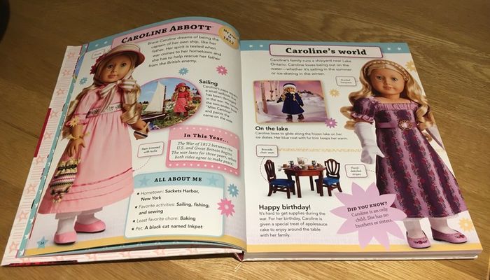american girl doll book