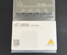 Behringer 4 channel Stereo Amplifier