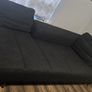 Designer Sofa with Footstool Image 3