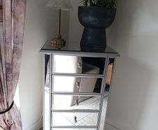 5 drawer mirror unit