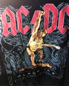 AC/DC Black Ice T-shirt size xxl