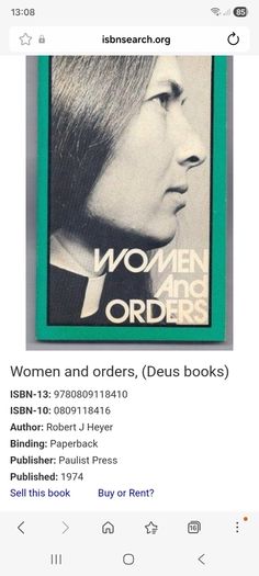Women and orders